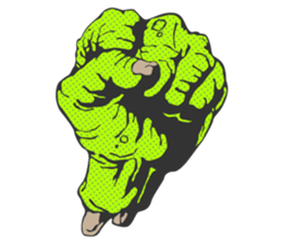 Zombie Sticker sticker #689978