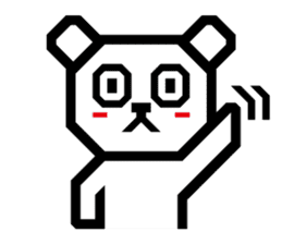 Daily conversation of bear | DOTMAN 1.0 sticker #695512