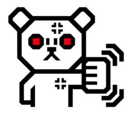 Daily conversation of bear | DOTMAN 1.0 sticker #695514