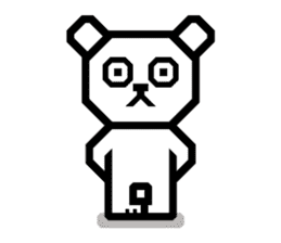Daily conversation of bear | DOTMAN 1.0 sticker #695532