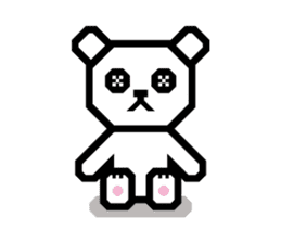 Daily conversation of bear | DOTMAN 1.0 sticker #695535