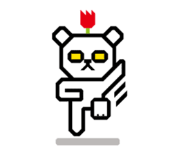 Daily conversation of bear | DOTMAN 1.0 sticker #695536