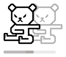 Daily conversation of bear | DOTMAN 1.0 sticker #695546