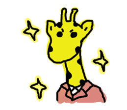 Giraffe Programmer sticker #695561