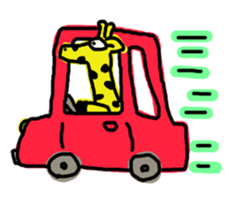 Giraffe Programmer sticker #695563