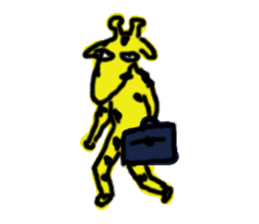 Giraffe Programmer sticker #695564