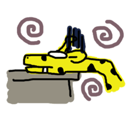 Giraffe Programmer sticker #695574