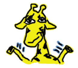 Giraffe Programmer sticker #695575