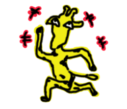 Giraffe Programmer sticker #695587