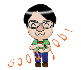 Basic stickers for fathers. sticker #696039