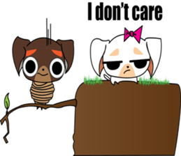 Cute Chihuahua dogs - best friends set sticker #696372