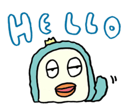 Lazy Snowman Yukio 2 sticker #696631