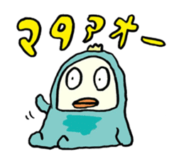 Lazy Snowman Yukio 2 sticker #696638