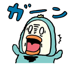Lazy Snowman Yukio 2 sticker #696640