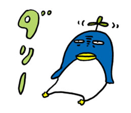 Lazy Snowman Yukio 2 sticker #696641