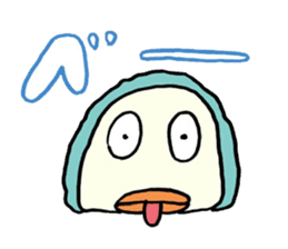 Lazy Snowman Yukio 2 sticker #696643