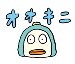 Lazy Snowman Yukio 2 sticker #696647