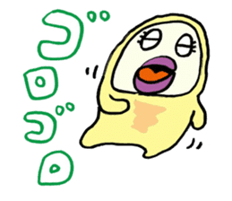 Lazy Snowman Yukio 2 sticker #696661