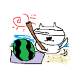 Salty Cat sticker #696939