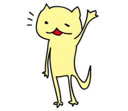 Illness cat stamp sticker #697031