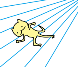 Illness cat stamp sticker #697052