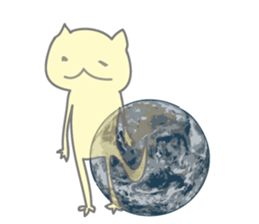 Illness cat stamp sticker #697058