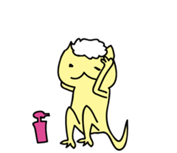 Illness cat stamp sticker #697066