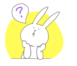 yuruyuru Rabbit sticker #697152