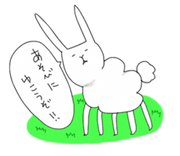 yuruyuru Rabbit sticker #697153