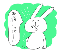 yuruyuru Rabbit sticker #697159