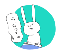 yuruyuru Rabbit sticker #697161