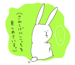 yuruyuru Rabbit sticker #697162