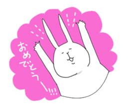 yuruyuru Rabbit sticker #697167