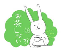yuruyuru Rabbit sticker #697168