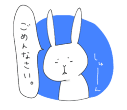 yuruyuru Rabbit sticker #697170