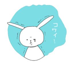 yuruyuru Rabbit sticker #697171