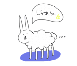 yuruyuru Rabbit sticker #697174