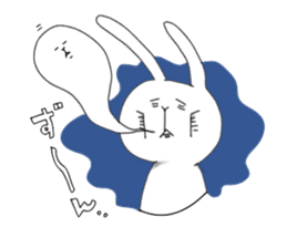 yuruyuru Rabbit sticker #697176