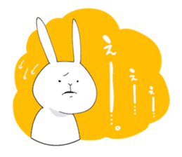 yuruyuru Rabbit sticker #697188