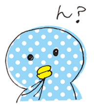 blue chick ~Japanese ver.~ sticker #697274