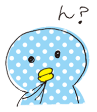 blue chick ~Japanese ver.~ sticker #697274