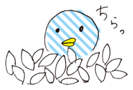 blue chick ~Japanese ver.~ sticker #697280