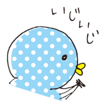 blue chick ~Japanese ver.~ sticker #697284