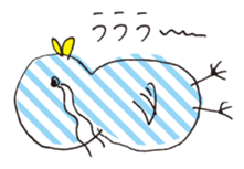 blue chick ~Japanese ver.~ sticker #697297