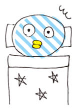 blue chick ~Japanese ver.~ sticker #697302