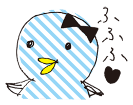 blue chick ~Japanese ver.~ sticker #697305
