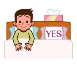 Yes! Businessman Anko. sticker #697428