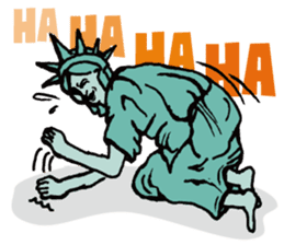 A Lady of Liberty sticker #697551