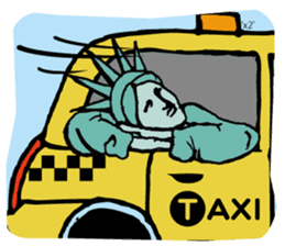 A Lady of Liberty sticker #697564