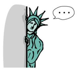 A Lady of Liberty sticker #697587